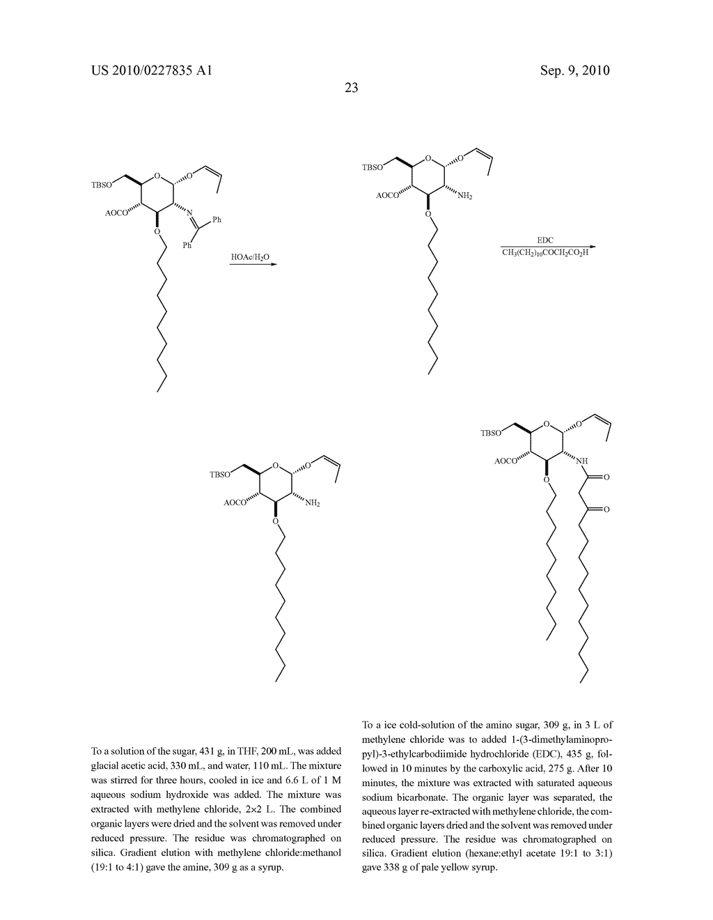 SUBSTITUTED LIPOSACCHARIDES USEFUL IN THE TREATMENT AND PREVENTION OF ENDOTOXEMIA - diagram, schematic, and image 27