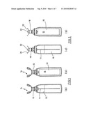 Applicator system having an aerosol tank diagram and image