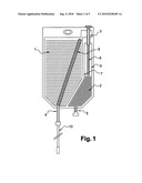 INFUSION BAG WITH INTEGRATED RINSING SYSTEM diagram and image