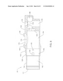 SAGITTAL SAW BLADE WITH A STATIC BAR AND A MOVING DRIVE ROD AND BLADE CROWN, THE BAR HAVING SECONDARY OPENINGS diagram and image