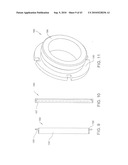 SAGITTAL SAW BLADE WITH A STATIC BAR AND A MOVING DRIVE ROD AND BLADE CROWN, THE BAR HAVING SECONDARY OPENINGS diagram and image