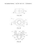 SAGITTAL SAW BLADE WITH A STATIC BAR AND A MOVING DRIVE ROD AND BLADE CROWN, THE BAR HAVING SECONDARY OPENINGS diagram and image