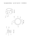 SAGITTAL SAW BLADE WITH A STATIC BAR AND A MOVING DRIVE ROD AND BLADE CROWN, THE BAR HAVING SECONDARY OPENINGS diagram and image