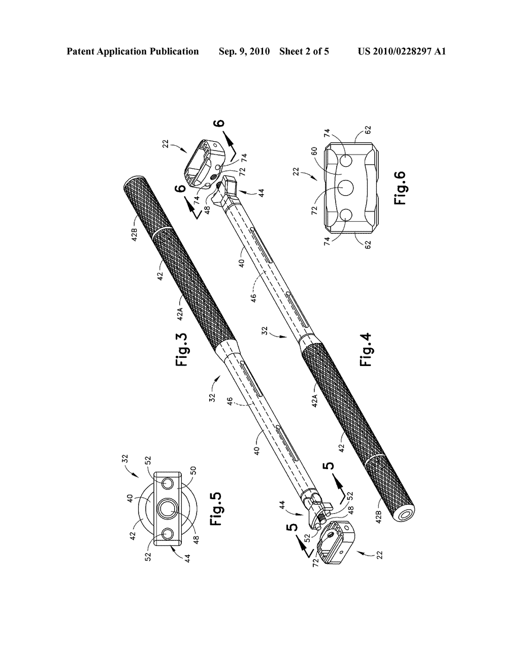 SELECTIVE IMPLANTATION KIT AND METHOD INCLUDING TOOL FOR SPACER AND/OR CONTROLLED SUBSIDENCE DEVICE - diagram, schematic, and image 03