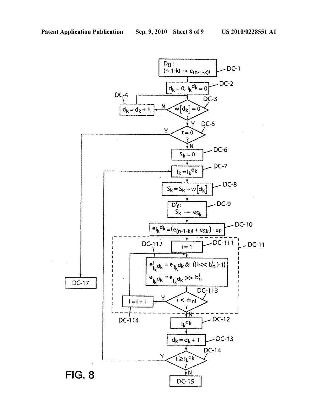 Encoding/Decoding of Digital Signals, Especially in Vector Quantization with Permutation Codes - diagram, schematic, and image 09