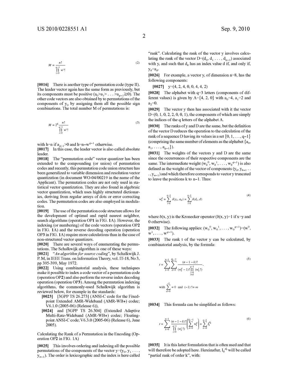 Encoding/Decoding of Digital Signals, Especially in Vector Quantization with Permutation Codes - diagram, schematic, and image 12