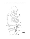 Ballistic Groin Protector diagram and image