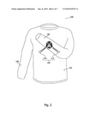 METHOD AND GARMENT FOR DISPLAYING COMPOSITE IMAGES diagram and image