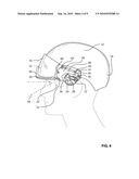 HELMET HAVING A GUIDING MECHANISM FOR A COMPATIBLE VISOR diagram and image