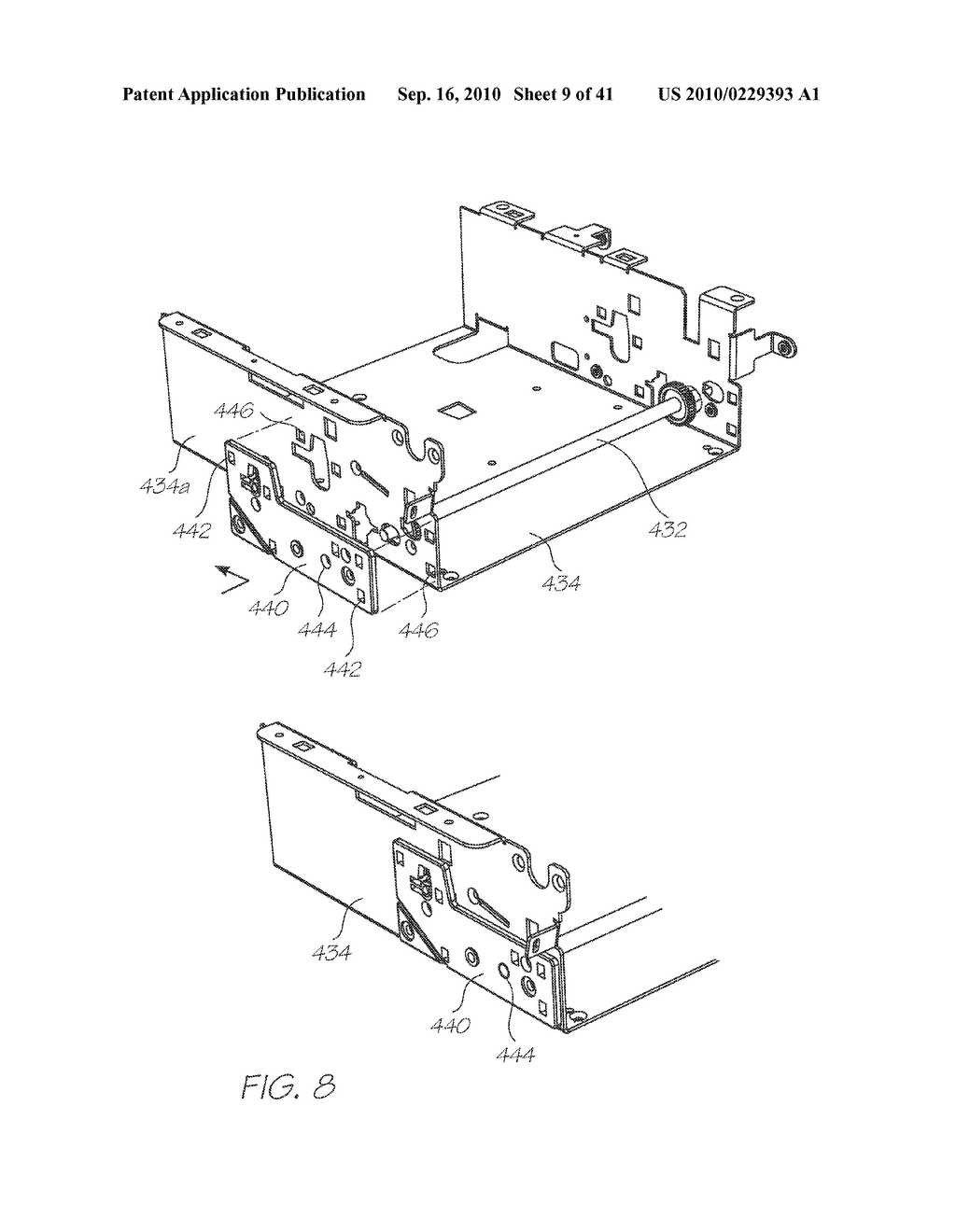 METHOD OF ASSEMBLING PRINTHEAD CAPPING MECHANISM - diagram, schematic, and image 10