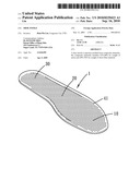 SHOE INSOLE diagram and image