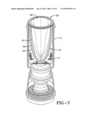 Multi-layer particle collector assembly diagram and image