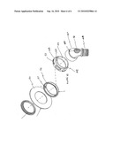 GAS MASK ASSEMBLY WITH SWIVEL CONNECTOR diagram and image