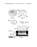 Cooling using micro-plasma excited on transmission lines structure diagram and image