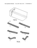 VEHICLE STRUCTURAL ELEMENT SERVING TO ABSORB CERTAIN SHOCKS BY PLASTIC DEFORMATION diagram and image