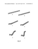 VEHICLE STRUCTURAL ELEMENT SERVING TO ABSORB CERTAIN SHOCKS BY PLASTIC DEFORMATION diagram and image