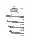 VEHICLE STRUCTURAL ELEMENT SERVING TO ABSORB CERTAIN SHOCKS BY PLASTIC DEFORMATION diagram and image