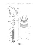 WATER KETTLE CAPABLE OF FILTERING IMPURITIES FROM WATER diagram and image