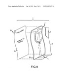 FORWARD LEANING STORAGE AND DISPENSING BOX diagram and image