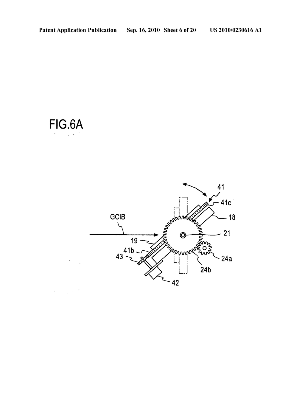 METHOD OF SMOOTHING SOLID SURFACE WITH GAS CLUSTER LON BEAM AND SOLID SURFACE SMOOTHING APPARATUS - diagram, schematic, and image 07