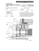 Ball valve with a flat mounting face diagram and image