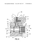 Ball valve with a flat mounting face diagram and image