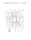 GENDERLESS FLANGE FOR HIGH VACUUM WAVEGUIDES diagram and image