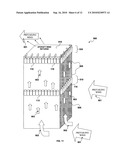 WIND-DRIVEN ELECTRIC POWER GENERATION SYSTEM ADAPTED FOR MOUNTING ALONG THE SIDE OF VERTICAL, MAN-MADE STRUCTURES SUCH AS LARGE BUILDINGS diagram and image