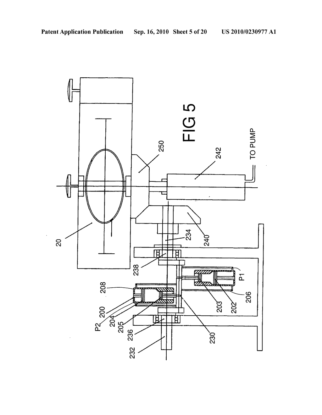 Energy conversion system employing high pressure air, steam or fuming gases - diagram, schematic, and image 06