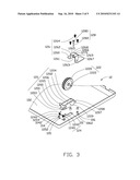 PORTABLE ELECTRONIC DEVICE WITH WHEELS diagram and image