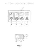 Icon/text interface remote controller diagram and image