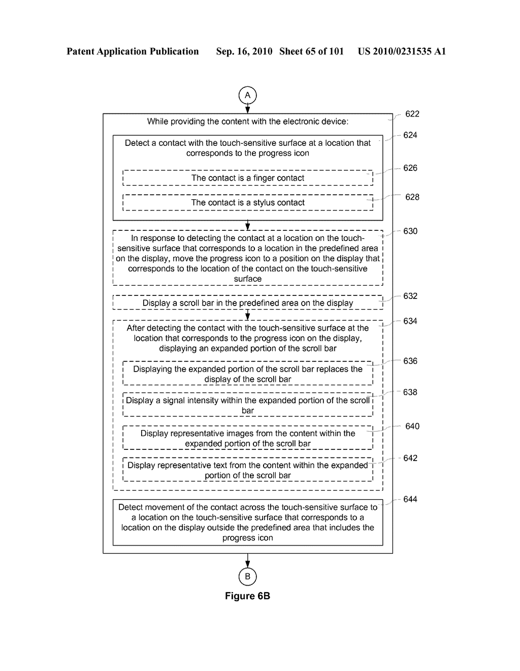 Device, Method, and Graphical User Interface for Moving a Current Position in Content at a Variable Scrubbing Rate - diagram, schematic, and image 66