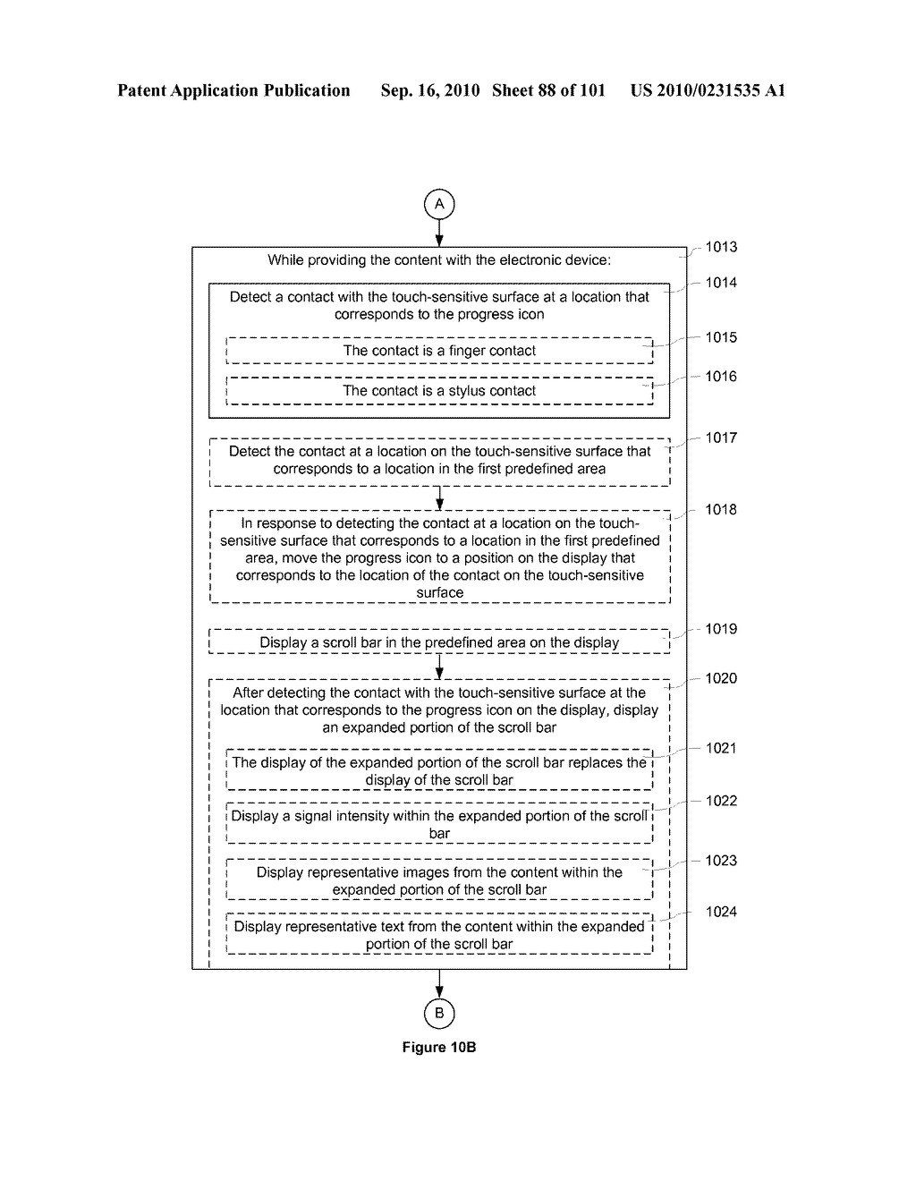 Device, Method, and Graphical User Interface for Moving a Current Position in Content at a Variable Scrubbing Rate - diagram, schematic, and image 89