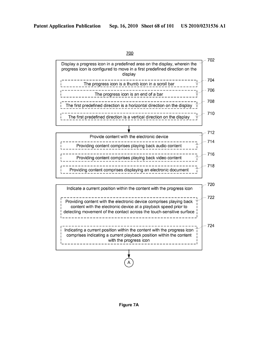 Device, Method, and Graphical User Interface for Moving a Current Position in Content at a Variable Scrubbing Rate - diagram, schematic, and image 69