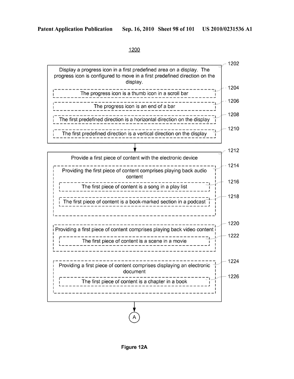 Device, Method, and Graphical User Interface for Moving a Current Position in Content at a Variable Scrubbing Rate - diagram, schematic, and image 99