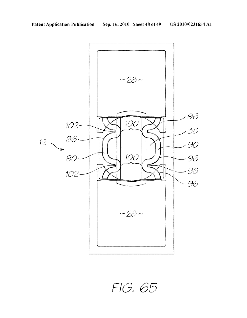 Ink Chamber with Droplet Step Anchor - diagram, schematic, and image 49