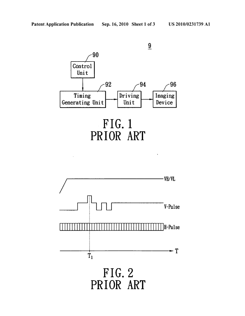 Method for shutting down a timing generating unit, a method for shutting down a digital image-capturing device, and a digital image-capturing device - diagram, schematic, and image 02