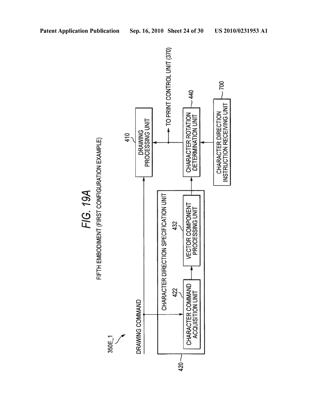 CHARACTER OUTPUT DEVICE, CHARACTER OUTPUT METHOD AND COMPUTER READABLE MEDIUM - diagram, schematic, and image 25