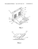 Hyper folding portable electronic device diagram and image