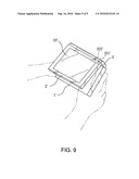 Hyper folding portable electronic device diagram and image