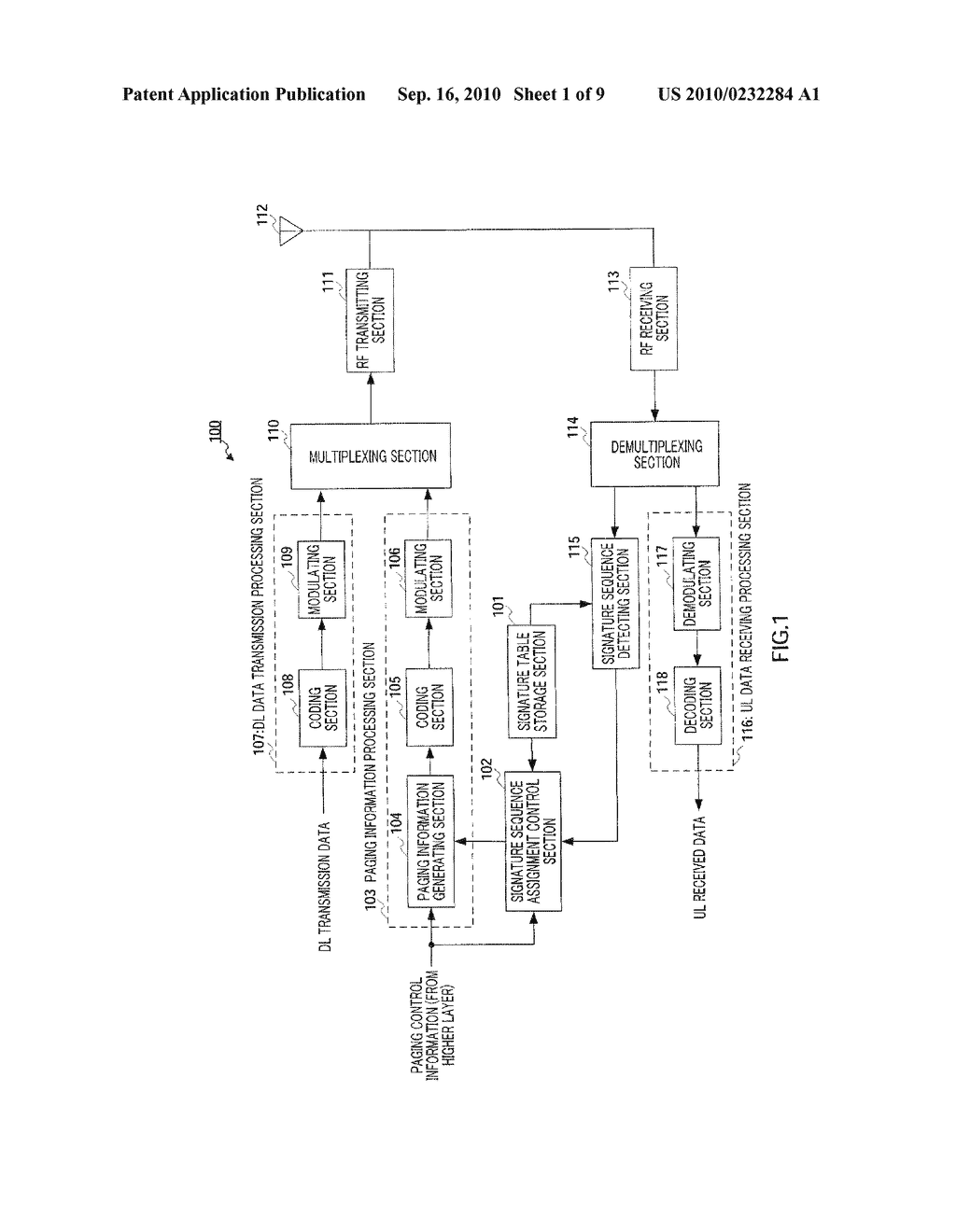 RADIO TRANSMITTING APPARATUS AND RADIO TRANSMITTING METHOD - diagram, schematic, and image 02