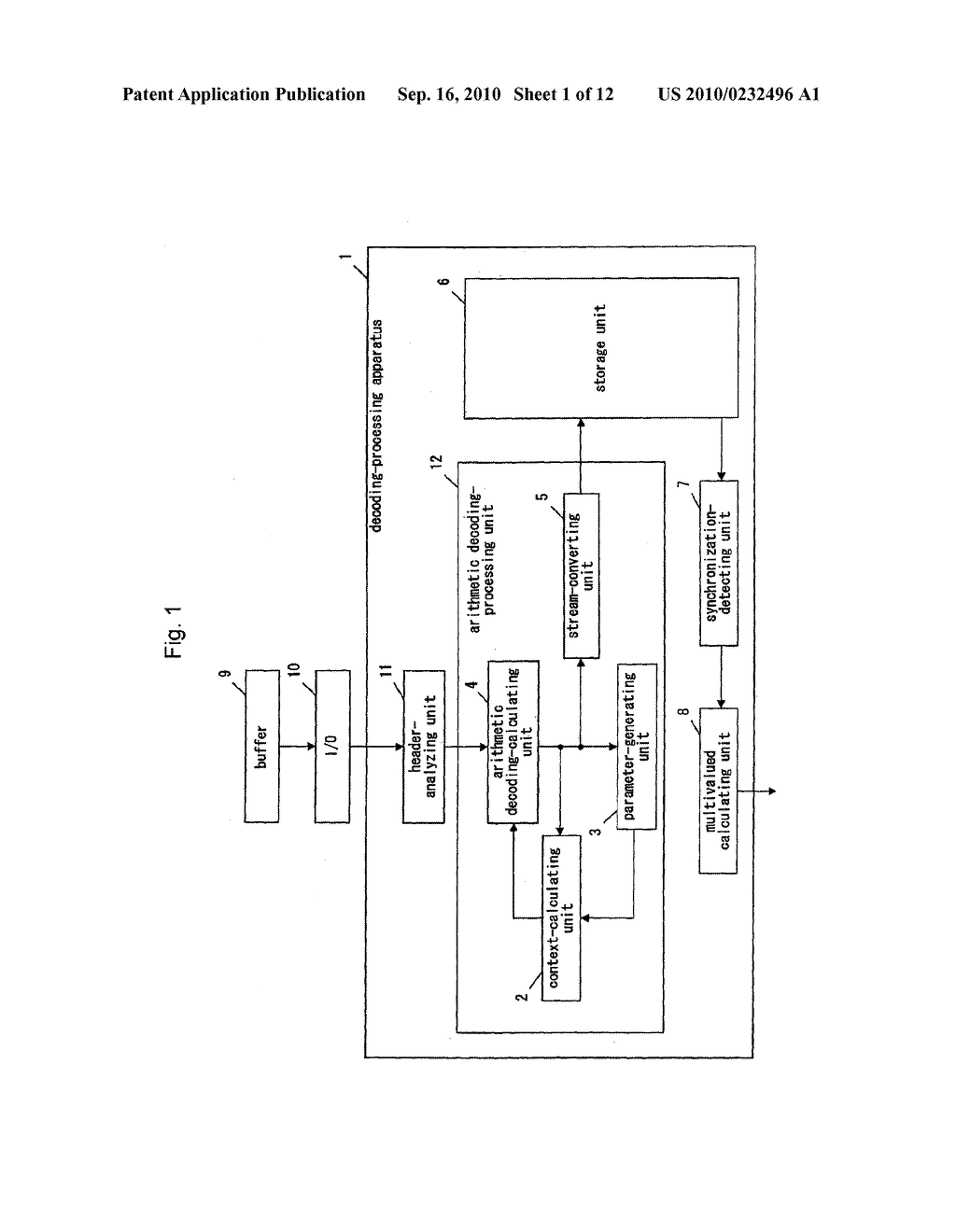 DECODING-PROCESSING APPARATUS AND METHOD - diagram, schematic, and image 02