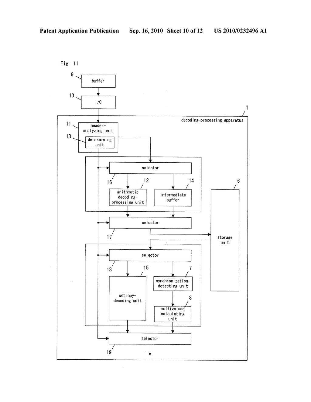 DECODING-PROCESSING APPARATUS AND METHOD - diagram, schematic, and image 11