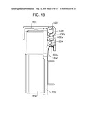 PANEL SUPPORT DEVICE AND X-RAY APPARATUS diagram and image