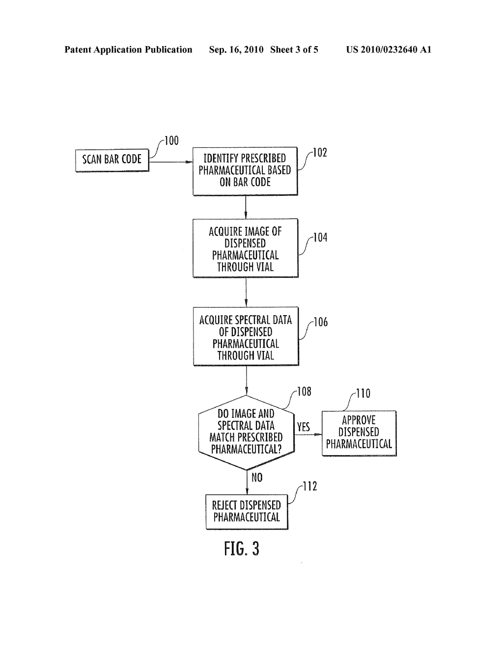 System and Method for Verifying the Contents of a Filled, Capped Pharmaceutical Prescription - diagram, schematic, and image 04