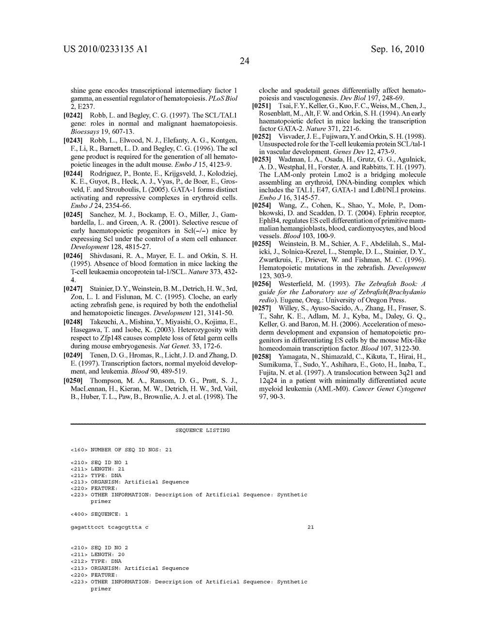 COMPOSITIONS AND METHODS FOR HEMATOPOIETIC STEM CELL EXPANSION OR FOR MODULATING ANGIOGENESIS - diagram, schematic, and image 40