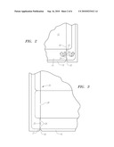 LABEL SHEET DESIGN FOR EASY REMOVAL OF LABELS diagram and image