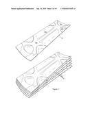 LAMINATES AND METHOD OF MANUFACTURING LAMINATES WITH LAYERS OF NON-UNIFORM THICKNESS diagram and image