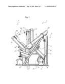 ADJUSTMENT DEVICE FOR A TRAINING MACHINE diagram and image