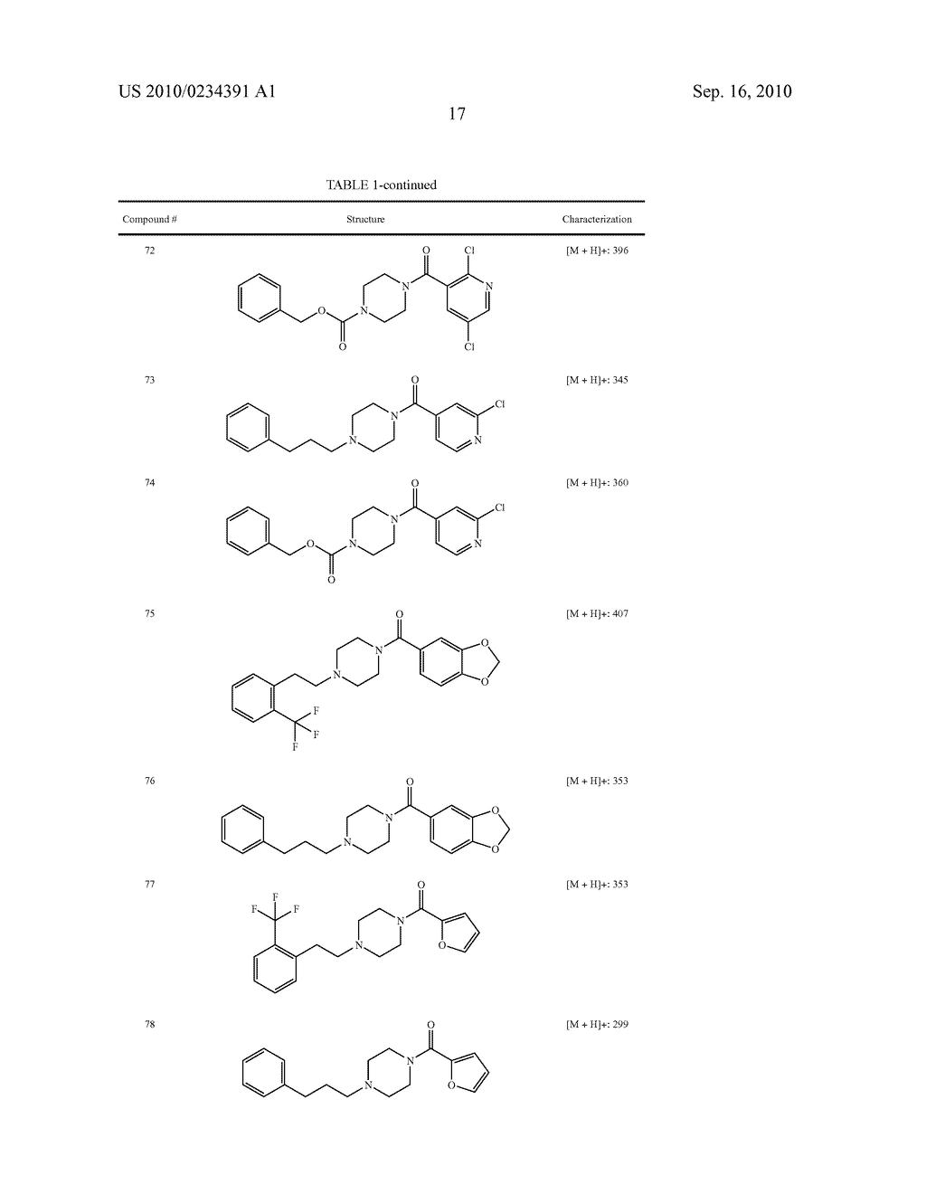 N-SUBSTITUTED PIPERAZINES - diagram, schematic, and image 18